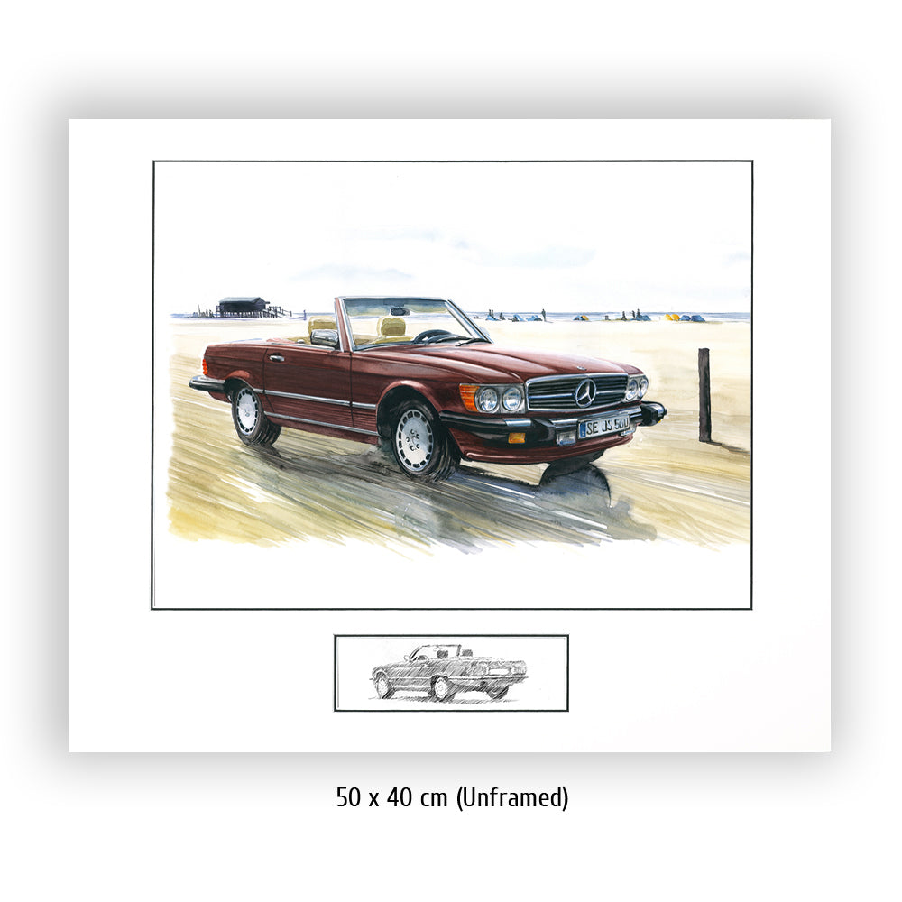 #0504 Mercedes 560SL