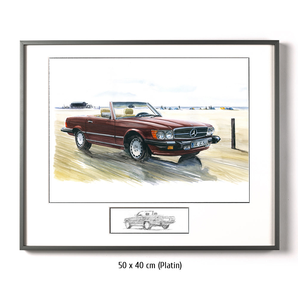 #0504 Mercedes 560SL