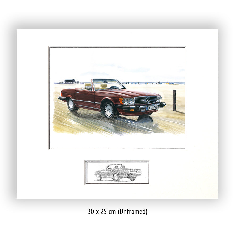 #0504 Mercedes 560SL