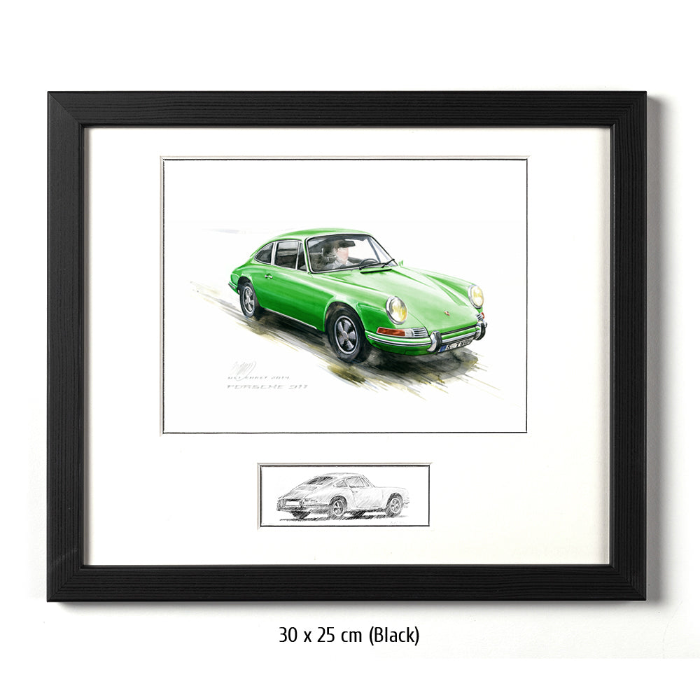 #0527 G "Porsche 911 Coupé grün"