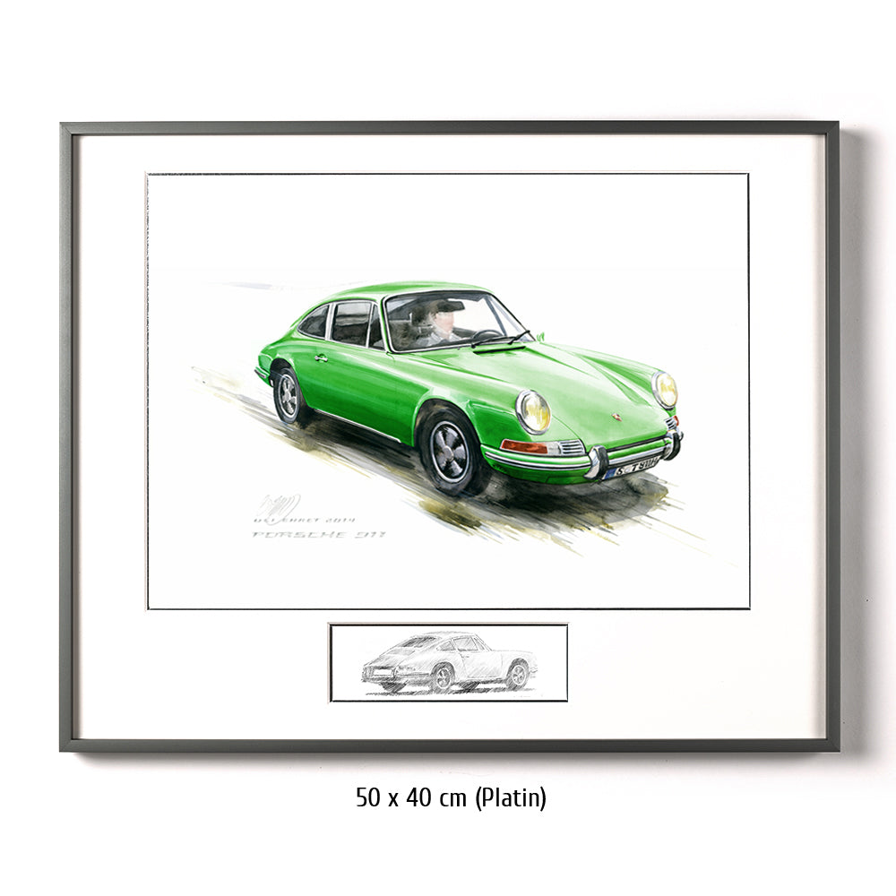 #0527 G "Porsche 911 Coupé grün"