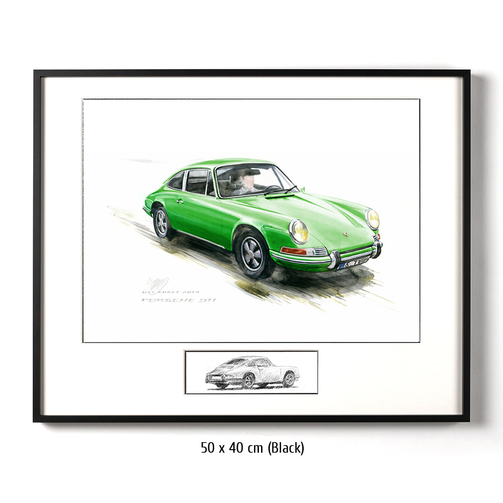 #0527 G "Porsche 911 Coupé grün"