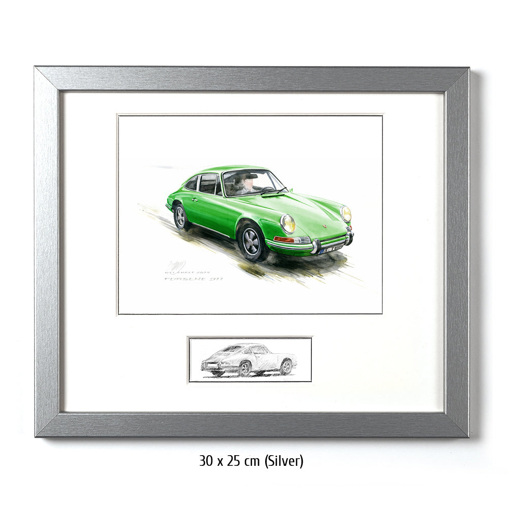 #0527 G "Porsche 911 Coupé grün"