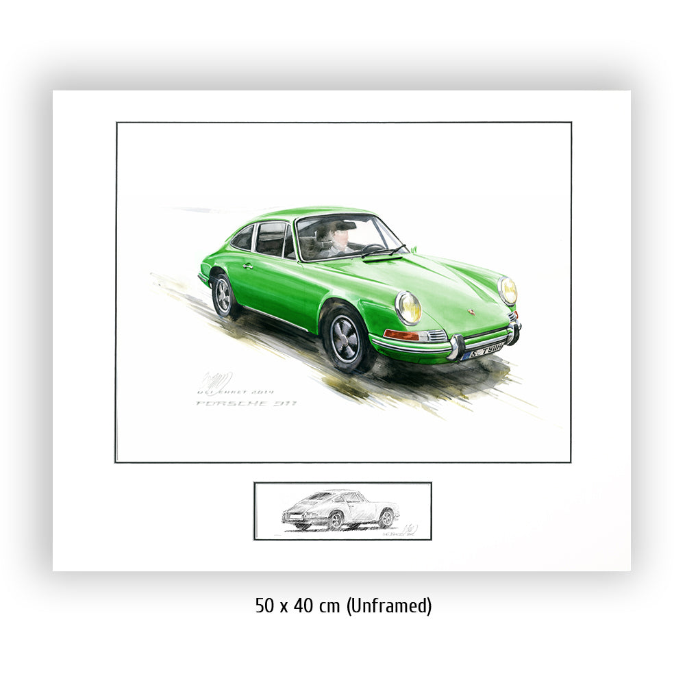 #0527 G "Porsche 911 Coupé grün"