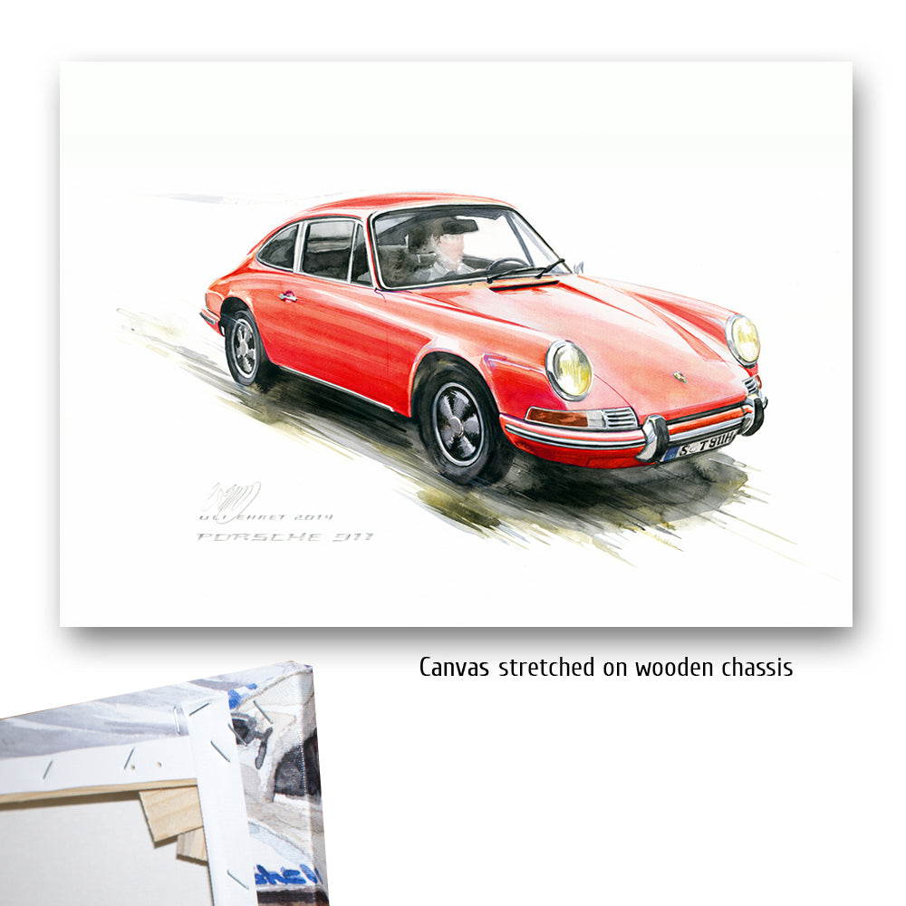 #0527 R "Porsche 911 Coupé rot"