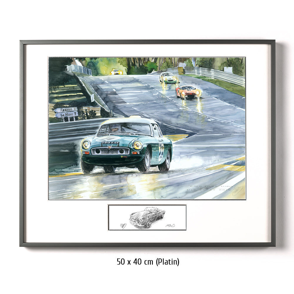 #0541 'MG B at Le Mans'