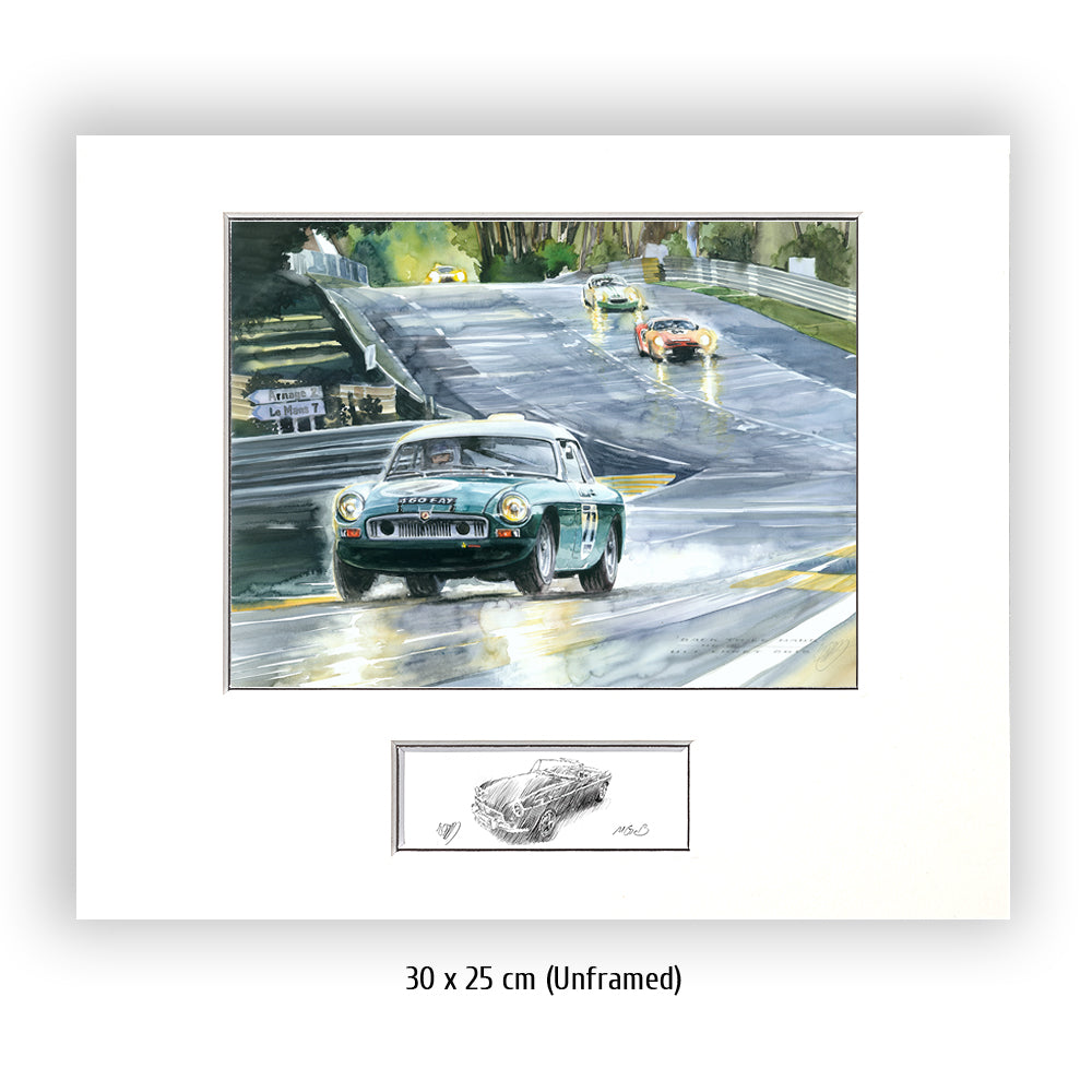 #0541 'MG B at Le Mans'