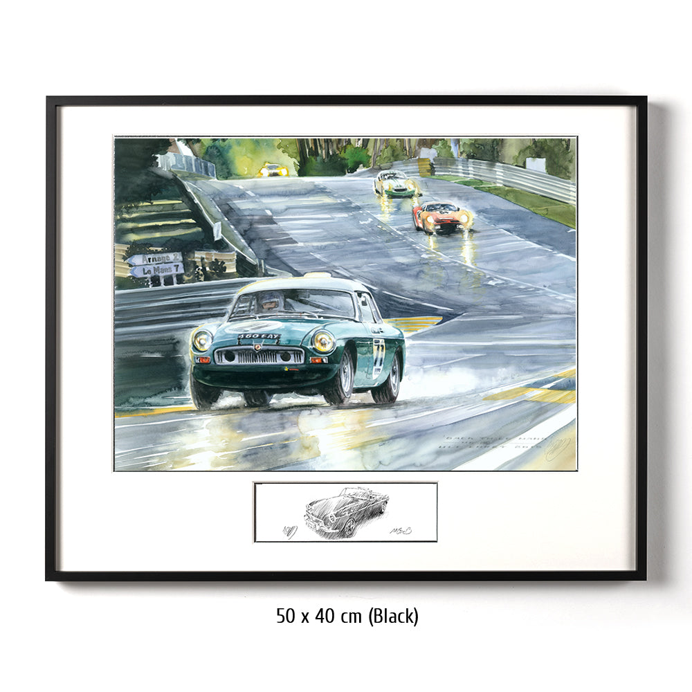 #0541 'MG B at Le Mans'