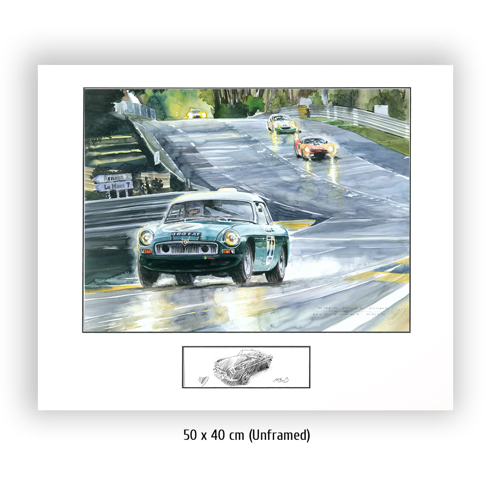 #0541 'MG B at Le Mans'