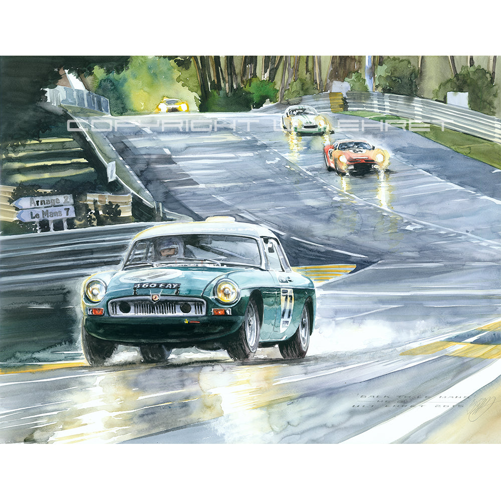 #0541 'MG B at Le Mans'