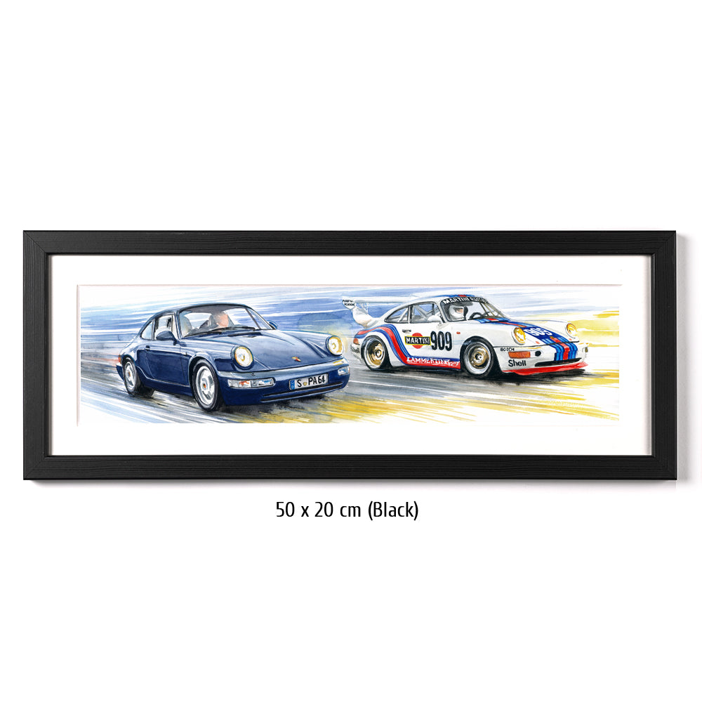 #0602  "Porsche 964 RSR 3.8 Martini & 964 Carrera"