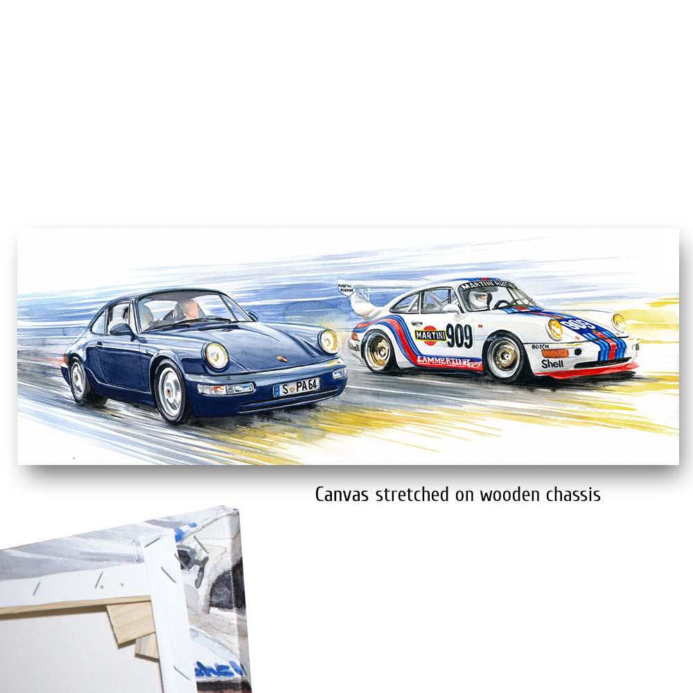#0602  "Porsche 964 RSR 3.8 Martini & 964 Carrera"