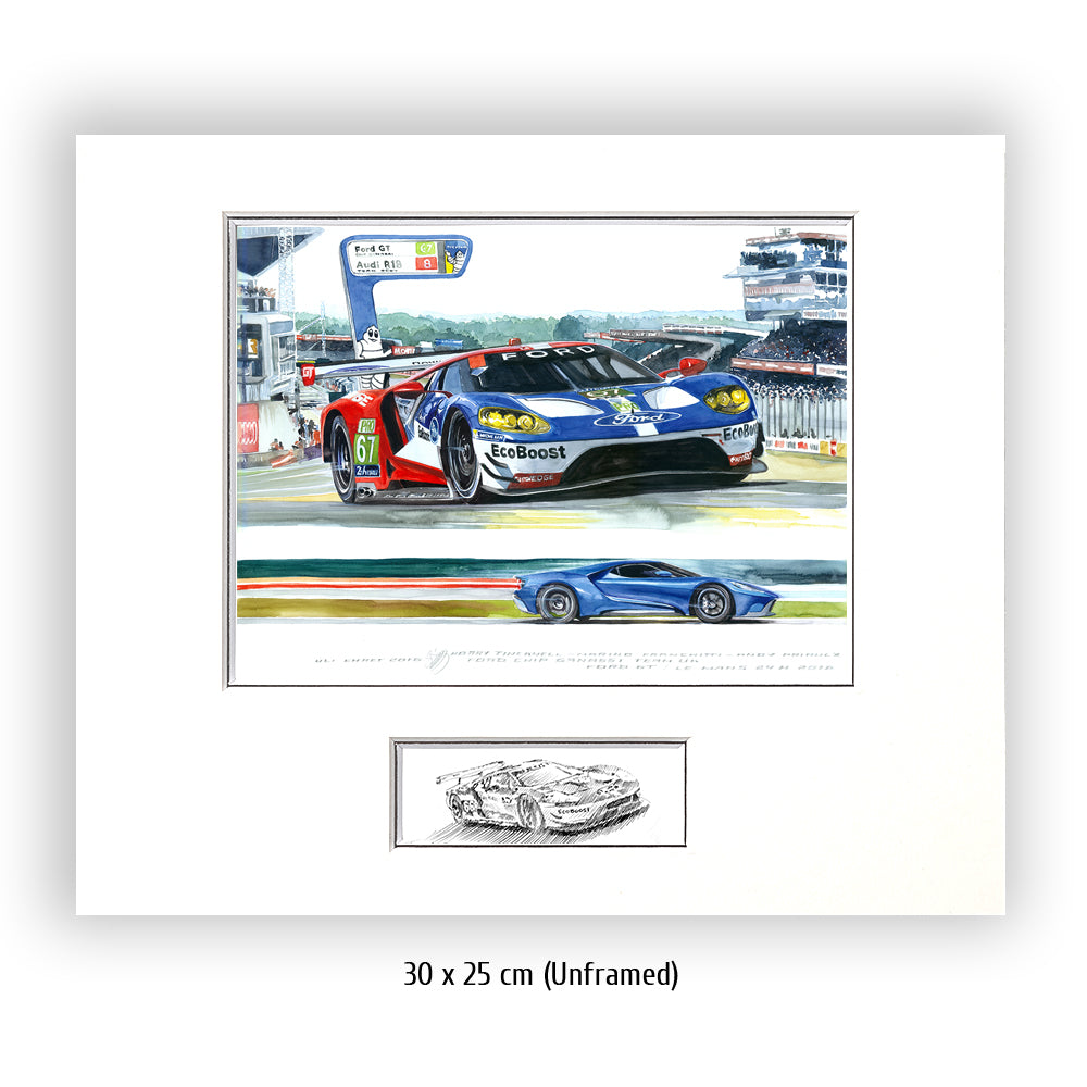 #0619 Ford GT50, Multimatic, Le Mans 24 Hours 2016