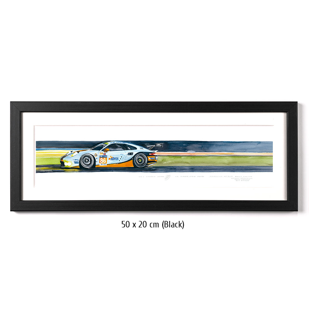 #0626XS Porsche 911 RSR, Gulf Racing