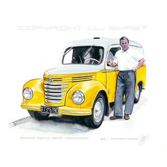 #0725  "Norwed Framo, Kastenwagen"
