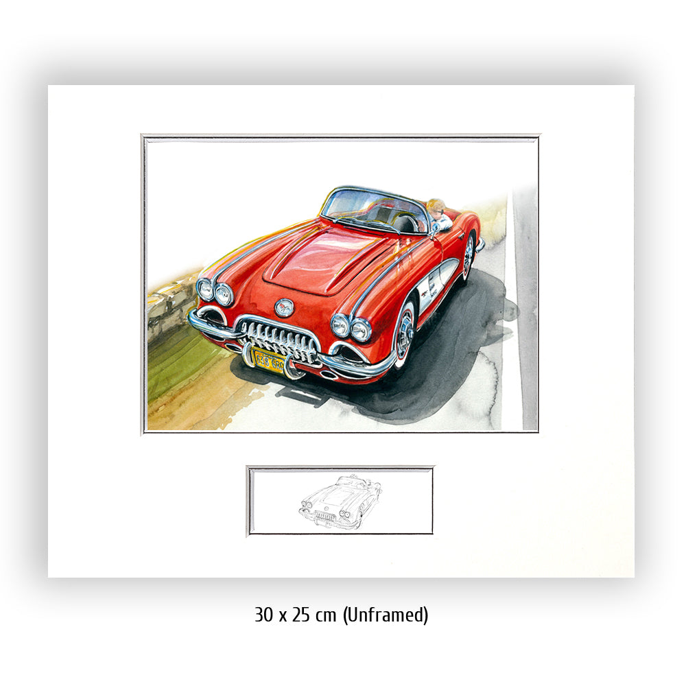 #0726 A 'Corvette C1 Convertible'