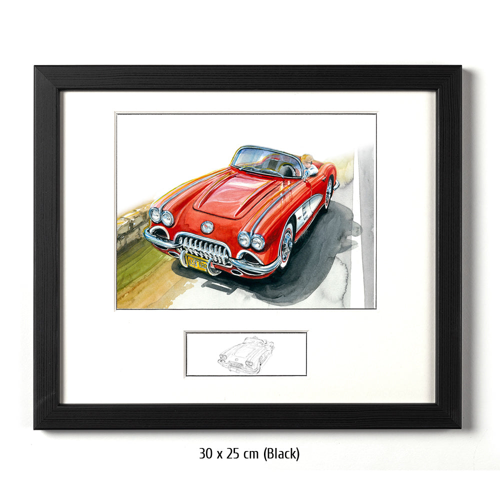 #0726 A 'Corvette C1 Convertible'