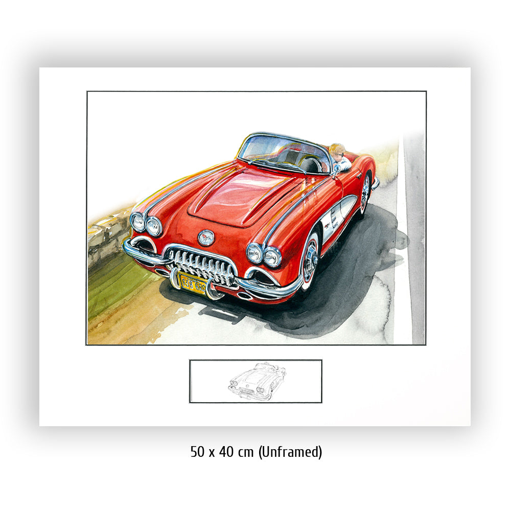 #0726 A 'Corvette C1 Convertible'
