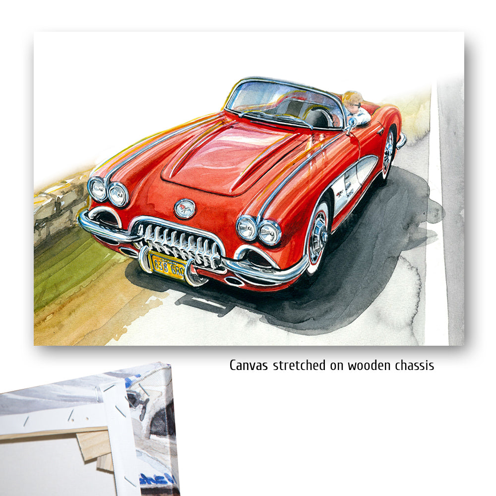 #0726 A 'Corvette C1 Convertible'