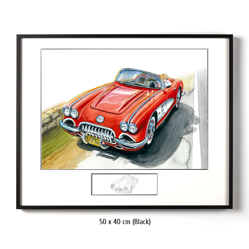 #0726 A 'Corvette C1 Convertible'
