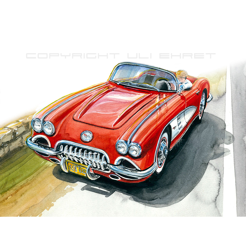 #0726 A 'Corvette C1 Convertible'