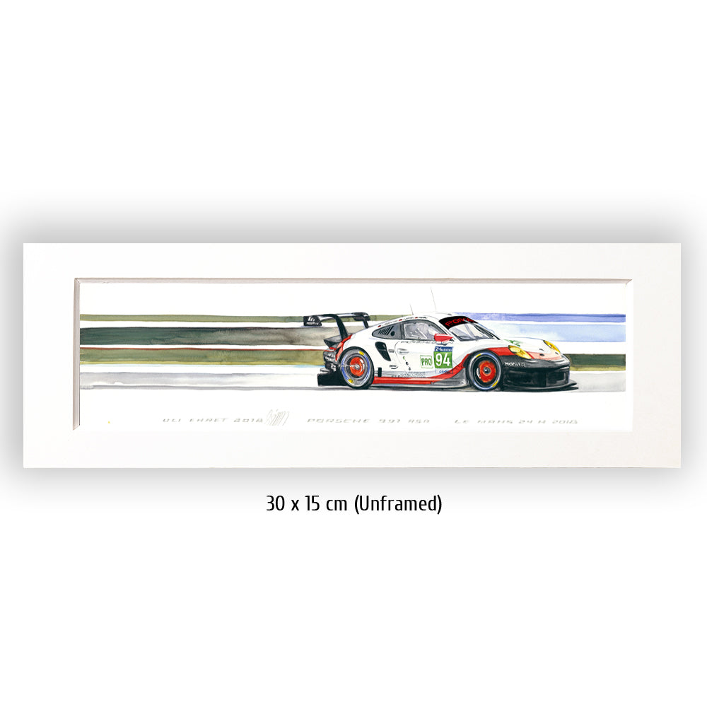 #0743F Porsche 991 RSR GTE