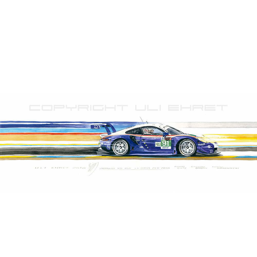 #0746 Porsche 911 RSR GTE 'Rothmans'