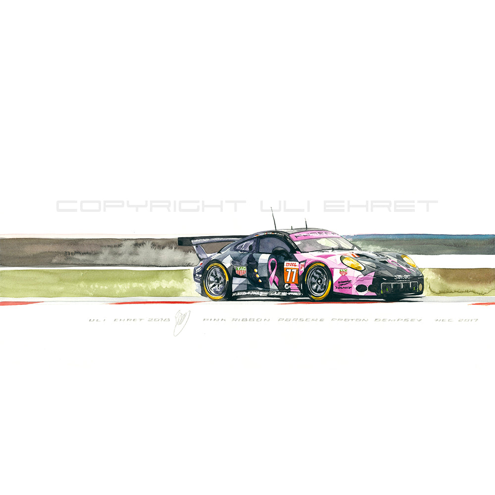 #0747 "Porsche 911 RSR Pink Ribbon"
