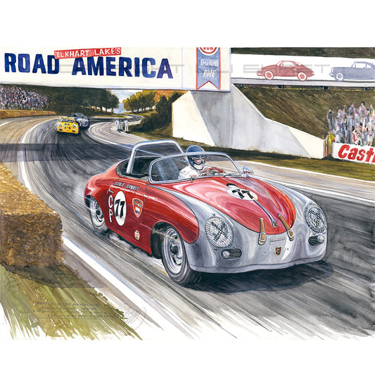 #0758 'Bruce Jennings, Porsche 356 Speedster