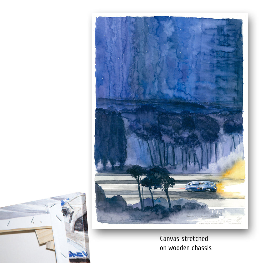 #0775  » Solitude Bleu Foncé «