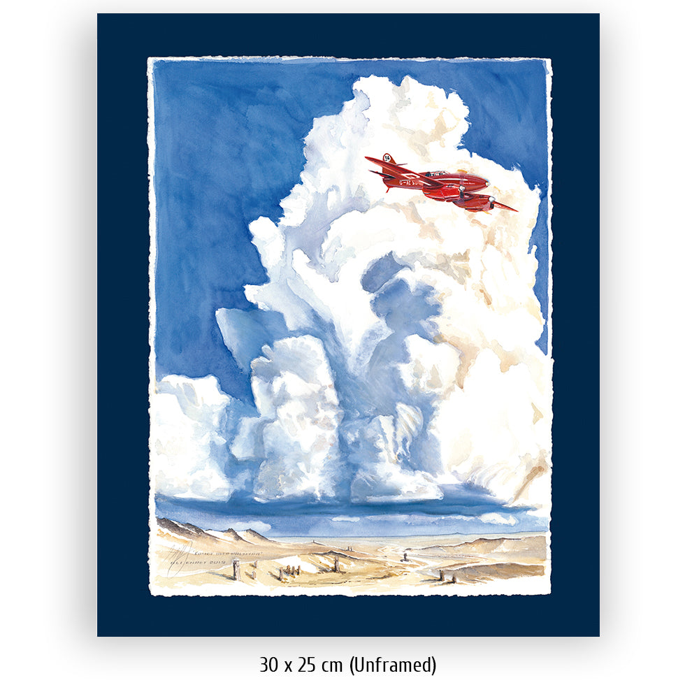 #0787  'Comet over Palmyra'