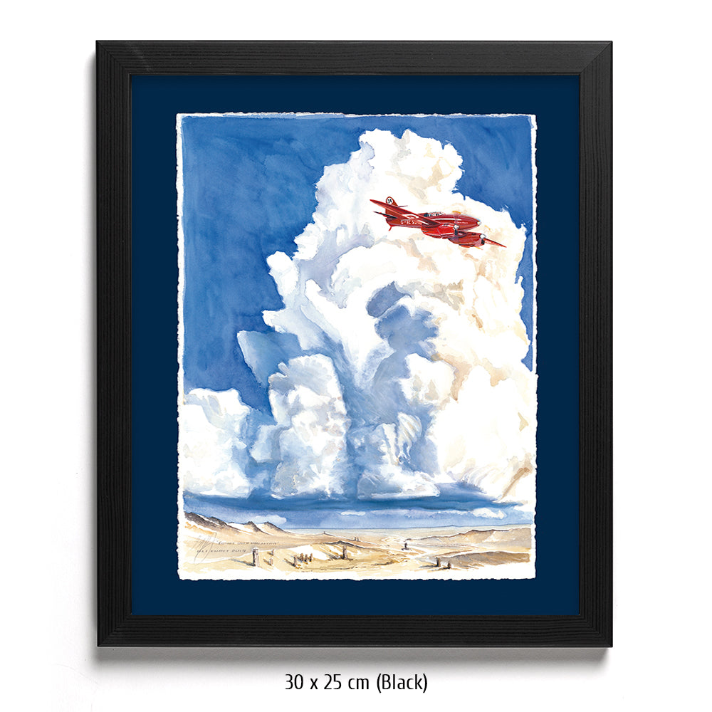 #0787  'Comet over Palmyra'