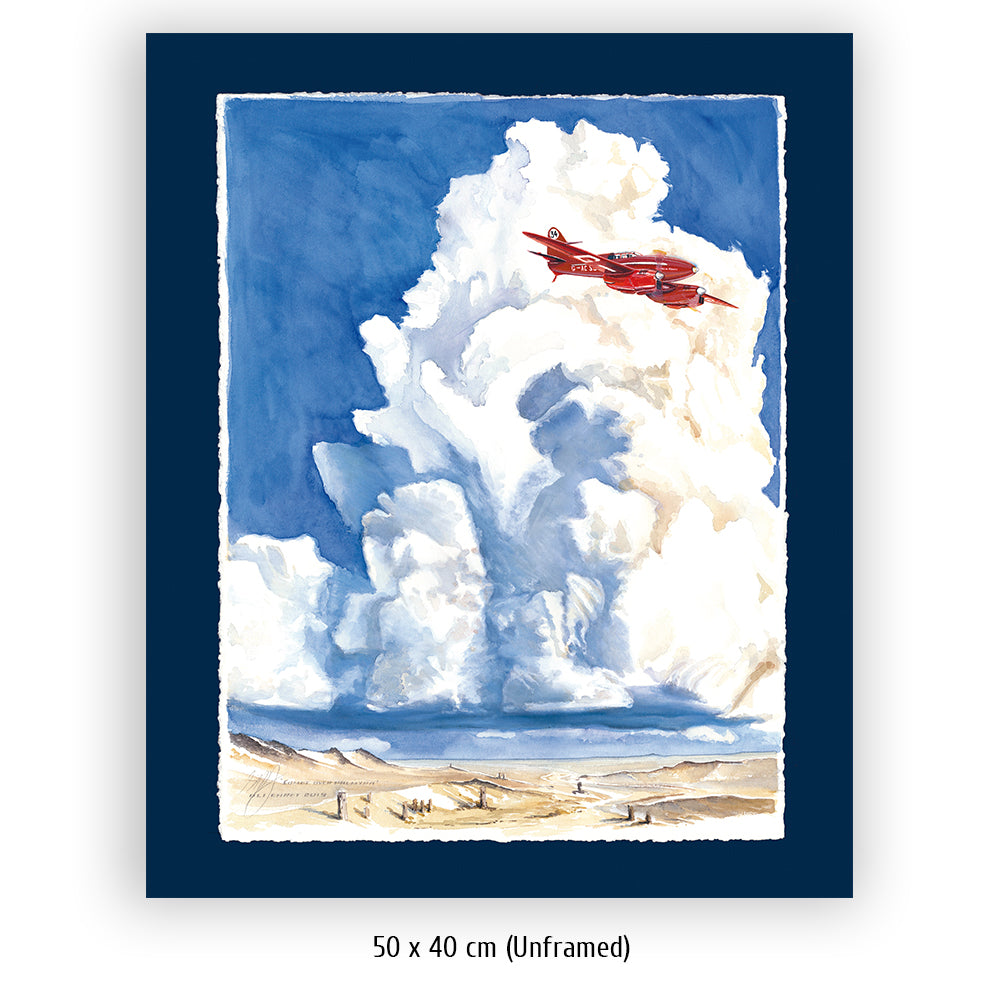 #0787  'Comet over Palmyra'