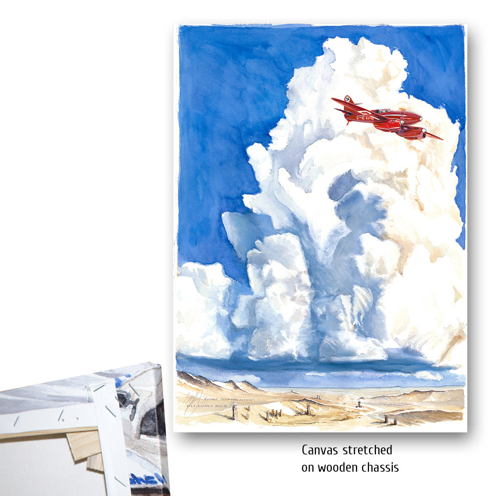 #0787  'Comet over Palmyra'