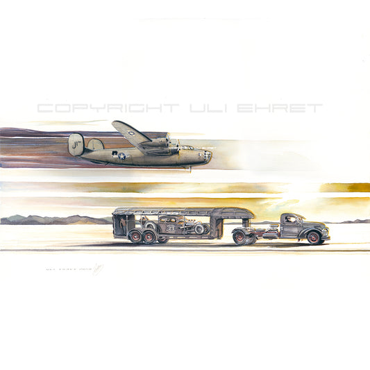 #0793 XS  'Hotrod and Liberator B26'