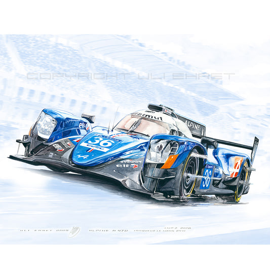 #0803  » Alpine A470, Vainqueur LMP2 WEC 2018 «