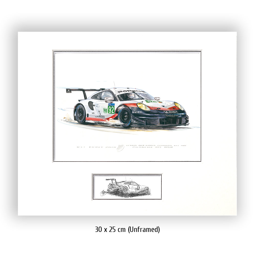 #0804 B  "Porsche 911 RSR #92"