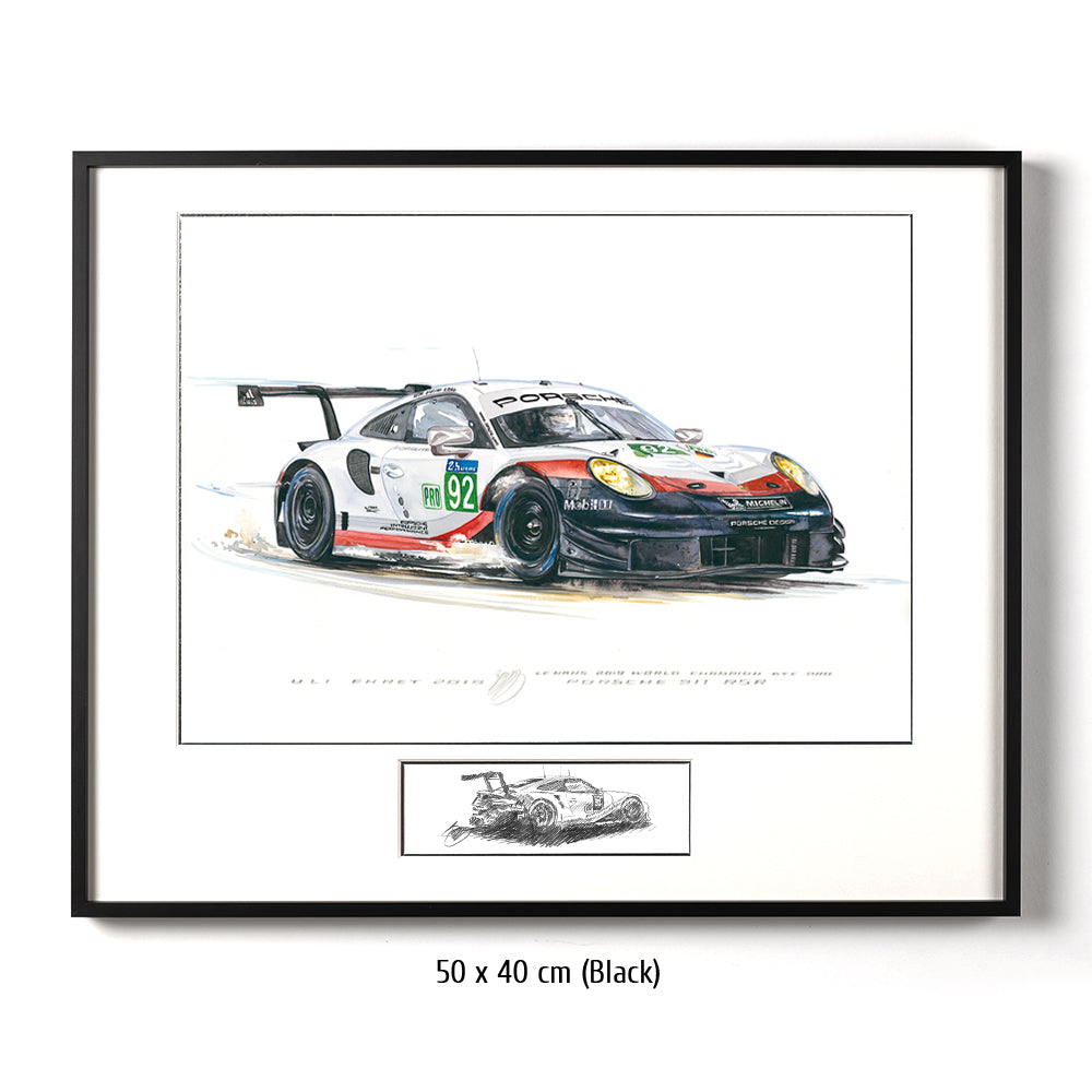 #0804 B  "Porsche 911 RSR #92"