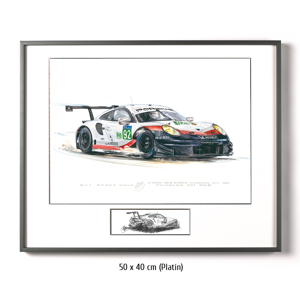 #0804 B  "Porsche 911 RSR #92"