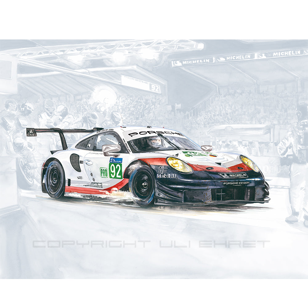#0804 B  "Porsche 911 RSR #92"