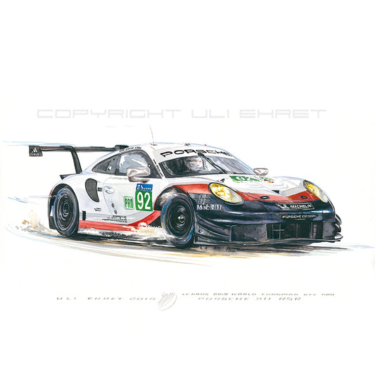 #0804 B  "Porsche 911 RSR #92"