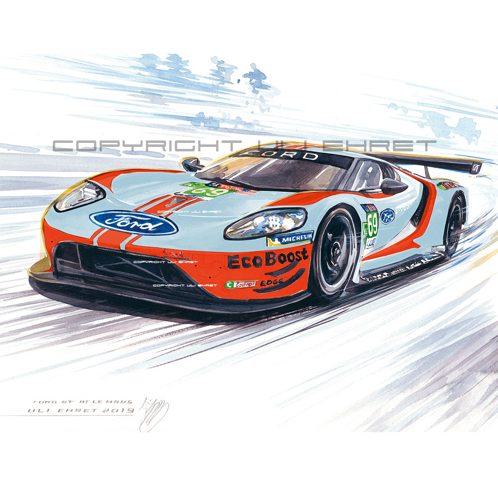 #0813 'D 'Ford GT #69 Le Mans 24H 2019'