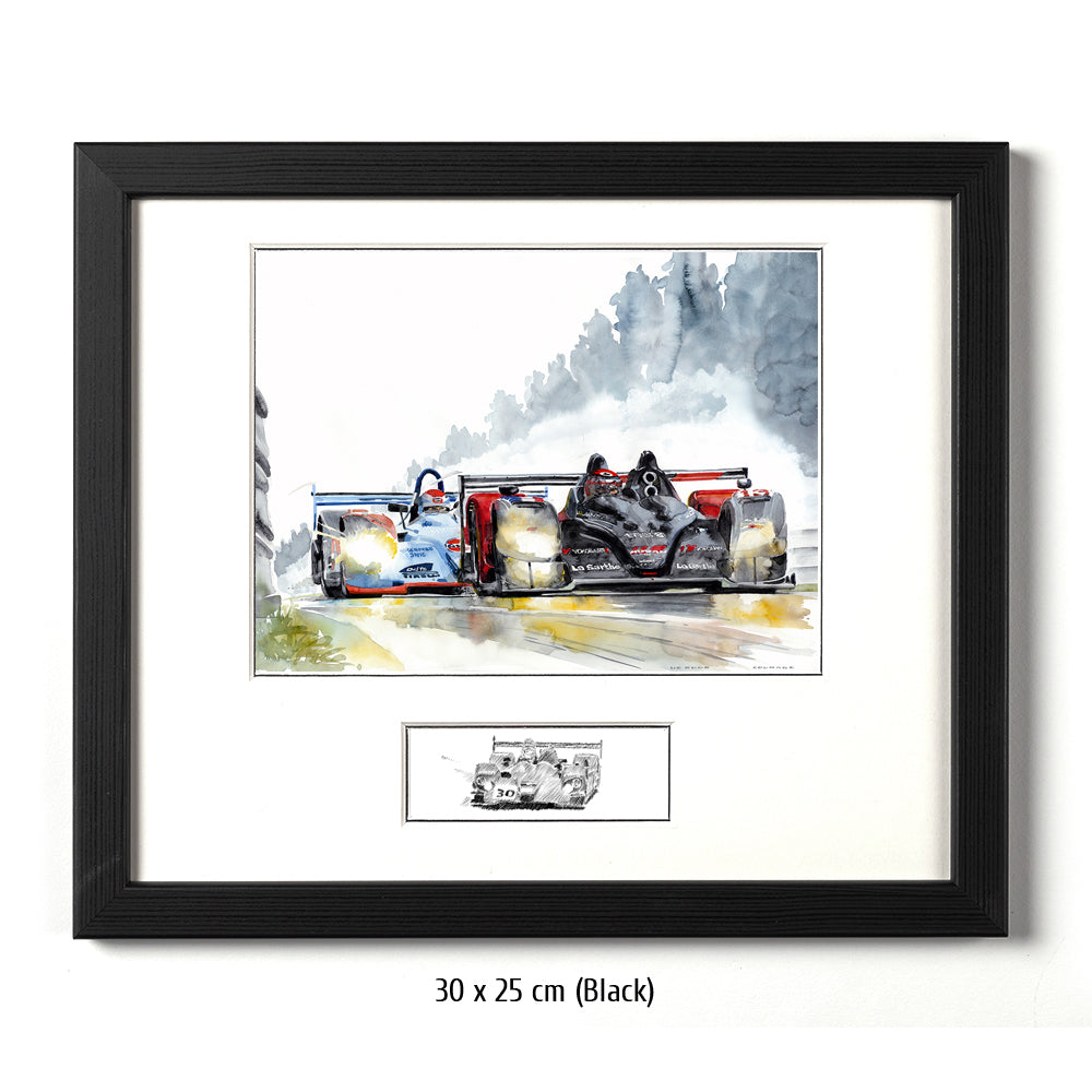 #0081 "Courage LMP1, Courage LMP2"