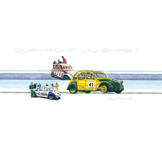 #0855 Citroen 2 CV 'Racing