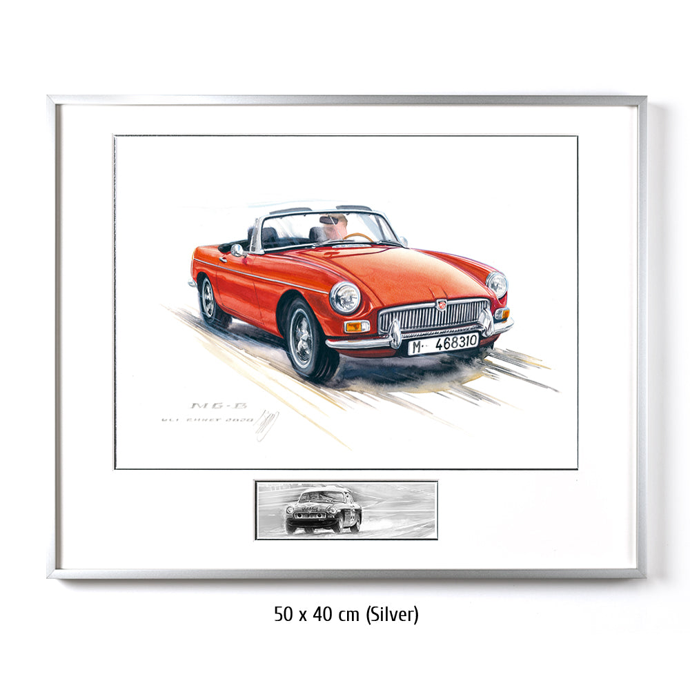 #0877 MG B Cabriolet