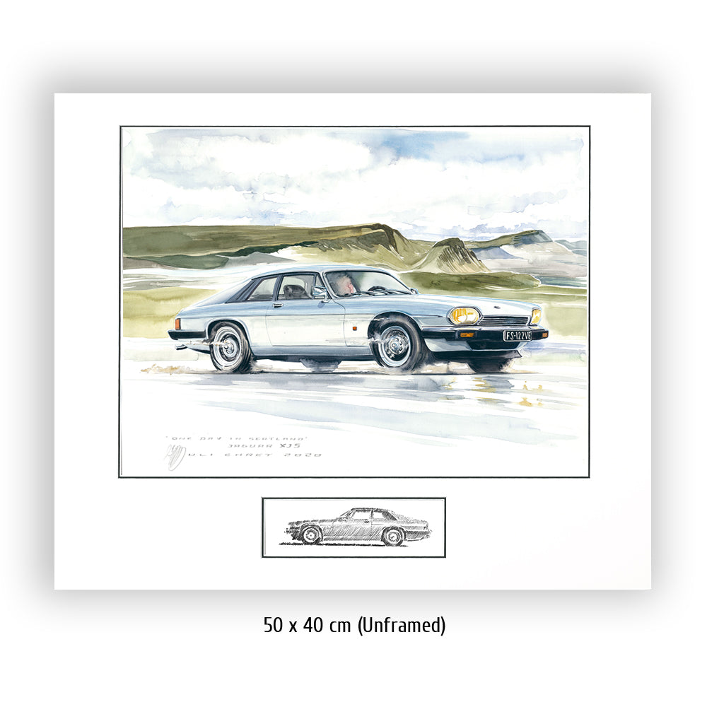 #0947 'Jaguar XJS in Scotland'