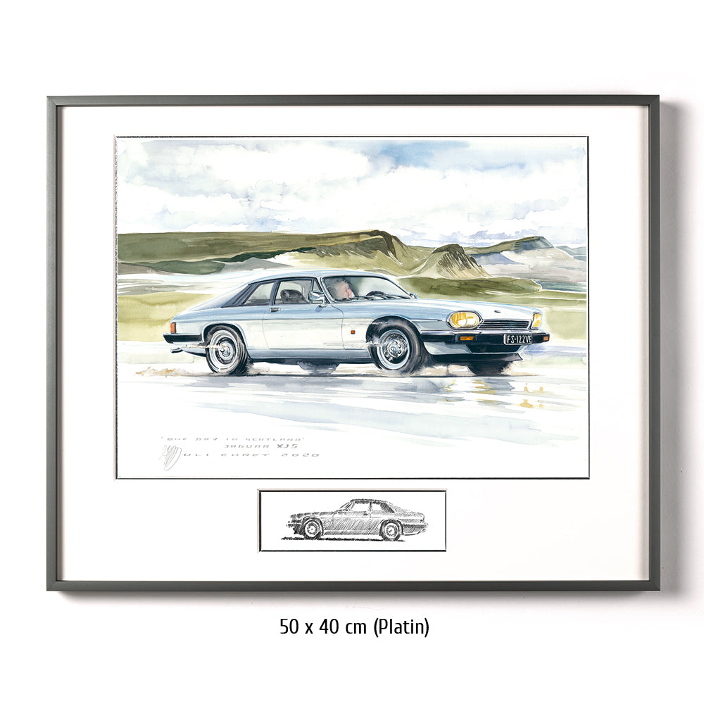 #0947 'Jaguar XJS in Scotland'