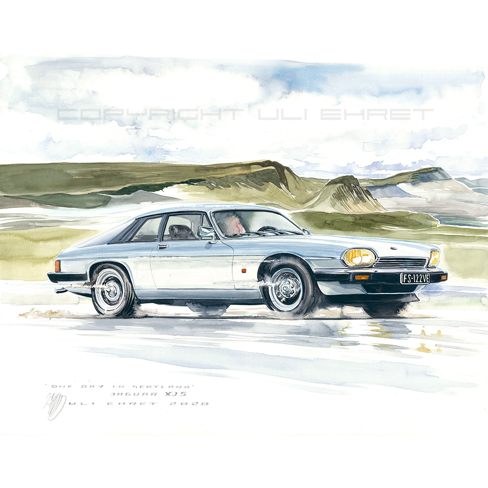 #0947 'Jaguar XJS in Scotland'