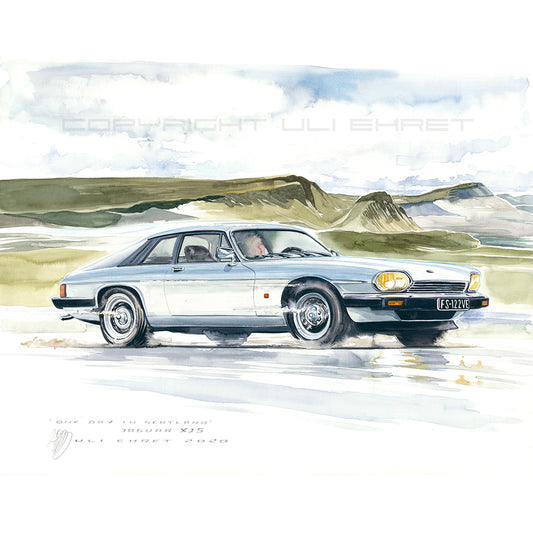 #0947 'Jaguar XJS in Scotland'