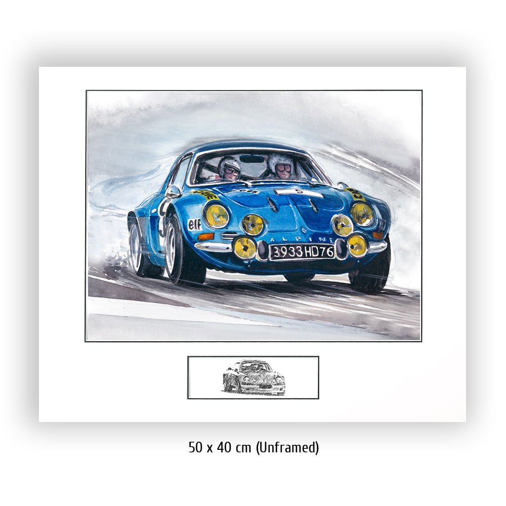 #0963 B  'Renault Alpine A110'